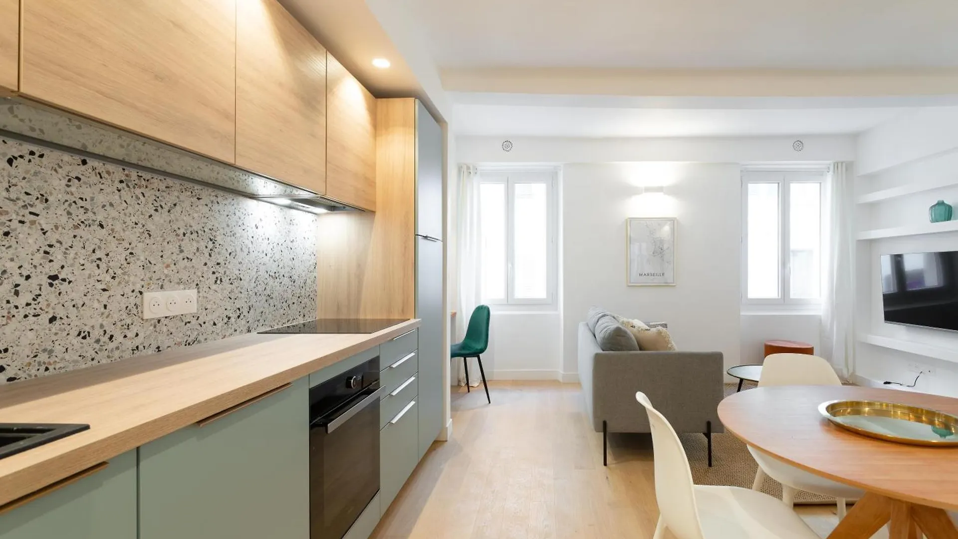Appartement Vieux Port Avec 2 Chambres Marseille